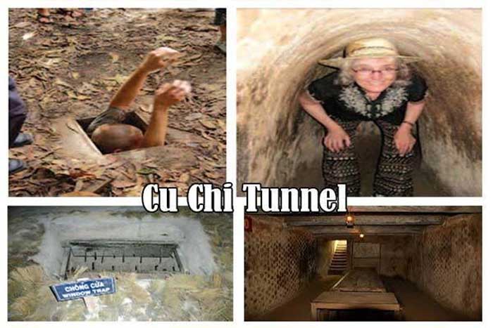 Cu Chi Tunnels Saigon Vietnam