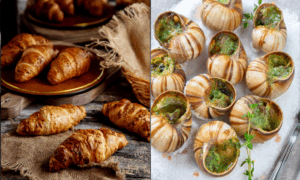 croissant dan escargot perancis