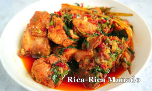 gurih pedas rica rica manado
