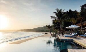 hotel nihi sumba dengan pantai pribadi