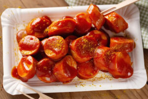 currywurst sosis pedas jerman
