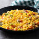 paella spanyol dengan aroma saffron