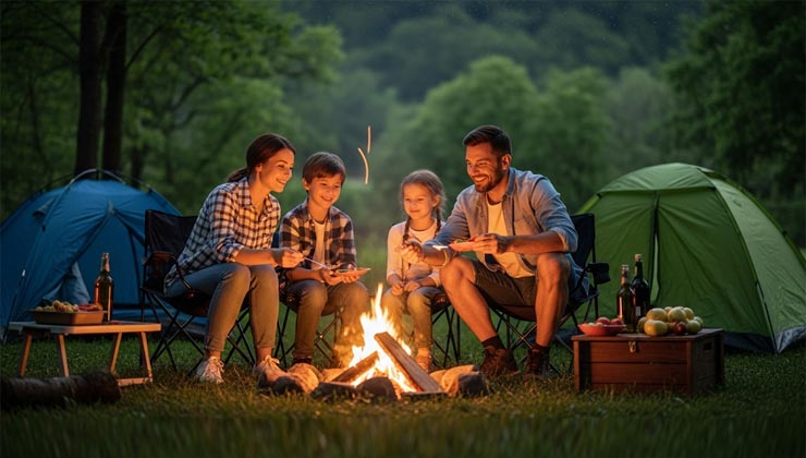 manfaat camping untuk keluarga