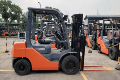 harga jual forklift bekas